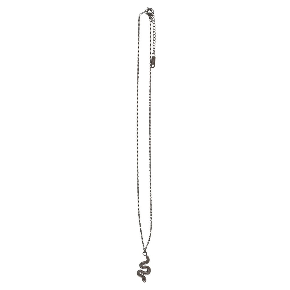 Something Different - Snake Pendant Collier - Noir